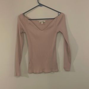 Express off the shoulder shirt